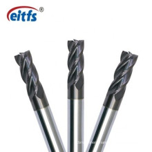 CNC Machine Carbide Cutter Milling Tools Solid Carbide 4flute Flat End Mill for Metal